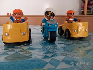  3 Mezzi Lego Duplo, moto e veicoli