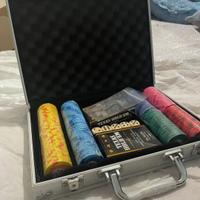 Set da poker Dal Negro valigetta con fiches.