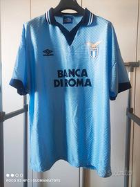 Maglia Vintage Calcio S.S Lazio 1995 1996 Umbro
