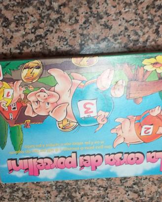La corsa dei tre porcellini- gioco 1991