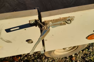 Carrello appendice Monoasse con Sponde apribili