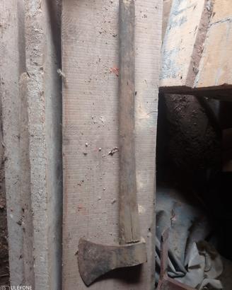 2 Manere (asce) da collezione a manico lungo.