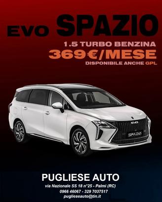 Evo Spazio 1.5 TBI Bi-fuel GPL 7 Posti (In promozi