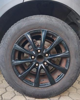 Set 4 cerchi in lega 16" Mazda Kia Hyundai 