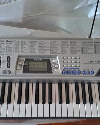 pianoforte casio CTK 496