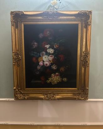 Grande Quadro Natura Morta Floreale