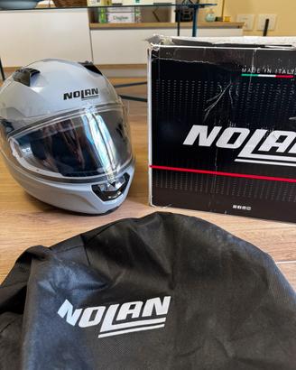 Casco Integrale Nolan Grigio Taglia M