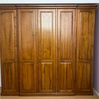 Armadio in legno massiccio noce nazionale