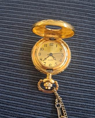 orologio da taschino   formato mini, con pila