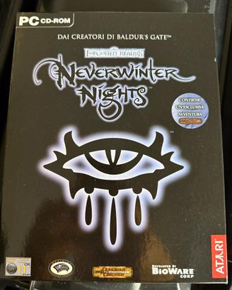 Neverwinter nights big box gioco in scatola vintag