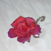 Soprammobile rosa Capodimonte