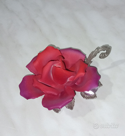 Soprammobile rosa Capodimonte