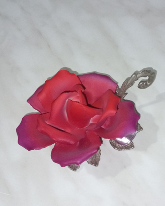 Soprammobile rosa Capodimonte