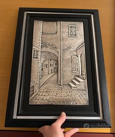 Quadro in argento 925 di Brunel