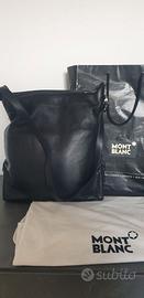 Borsa Montblanc pelle nera