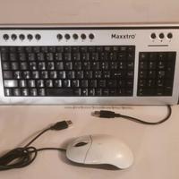 Tastiera Querty
Keyboard + MOUSE computer pc