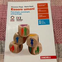 Libro scienze umane “Essere umani” zanichelli