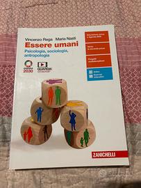 Libro scienze umane “Essere umani” zanichelli