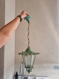 Vecchia lampada rustica