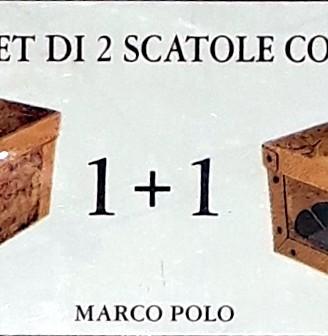 2 SCATOLE salvaspazio LAVATELLI 30x40x15