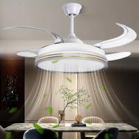 Ventilatore da soffitto con luce retrattile dimm