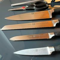 Set 6pz coltelli Zwilling Five Star + acciaino