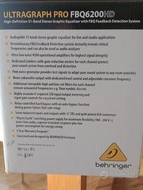 Ultragraph pro  fbq6200hd behringer