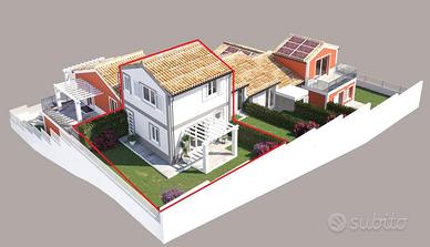 VILLA A SCHIERA A CAGLIARI