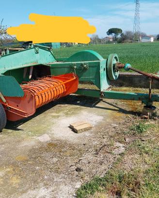 Pressa imballatrice Gallignani legatura a Ve spago