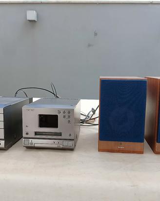 Sony minidisc cd radio FM 