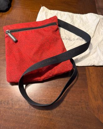 Borsa Borbonese a bandiera piccola rossa
