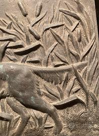 Bassorilievo in bronzo