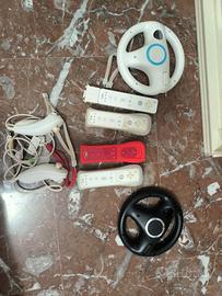 Wiimote, nunchuck, volanti,controller Nintendo Wii
