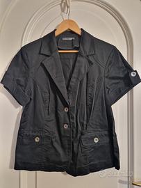 giacchina nera fiorella rubino