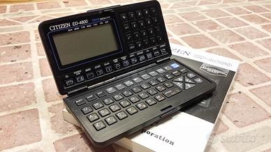 Agenda elettronica Citizen Vintage Anni 80