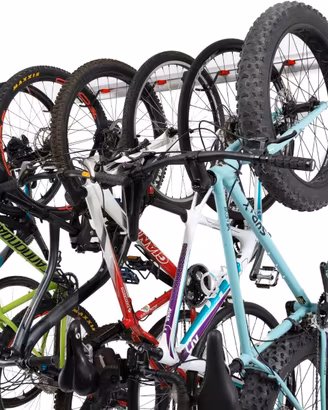Supporto da parete per bicicletta fino a 6 bici