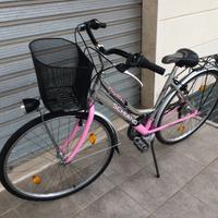 Bici femminile in alluminio con Ruote da 28"come n