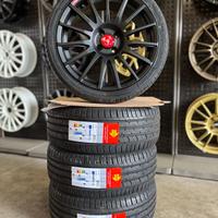 Cerchi in lega 500 abarth e pneum estivi da 17