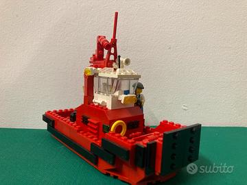 Lego boats: rimorchiatore pilotina peschereccio