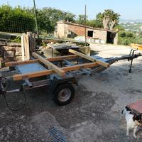 Carrello rimorchio barche/kayak