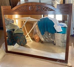 Specchio legno antiquario