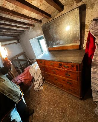 Cassettone  legno