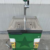 Spillatrice birra - frigorifero Heineken inox
