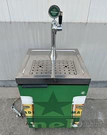Spillatrice birra - frigorifero Heineken inox