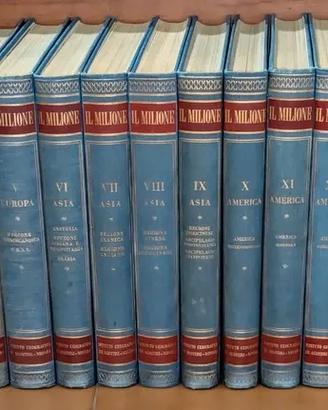 Enciclopedia completa Il Milione 15 vol + Annuario