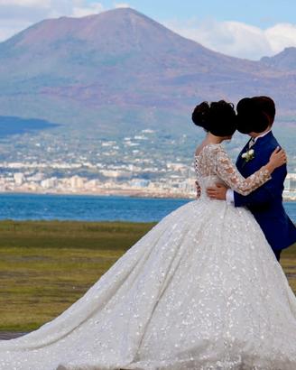 Abito da sposa principesco