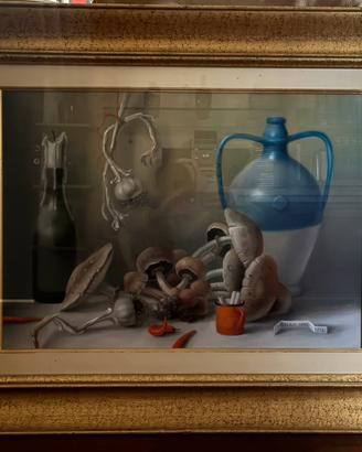 Proferio Grossi - Natura morta - olio 50x70