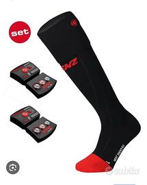 Lenz 5.0 heating socks calze riscaldanti batterie