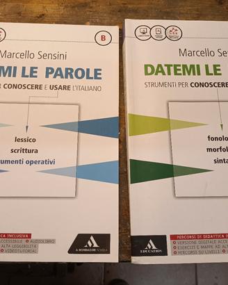 libro scuola datem le parole 