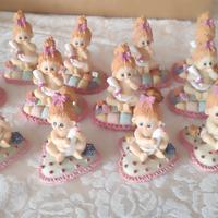 Bamboline per bomboniere da battesimo 